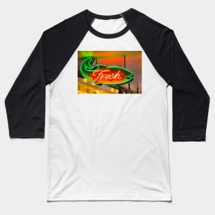 Neon Fish Baseball T-Shirt